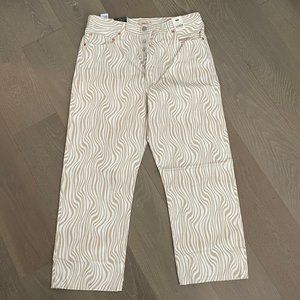 Levi's Ribcage Straight Ankle Women's Jeans (Size 33)